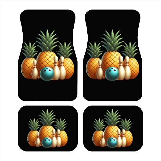 Bowling pineapple  - bowling holidays Car Mats