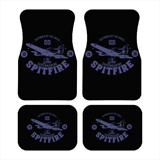 Spitfire - Defender of The Skies | WW2 Plane Car Mats
