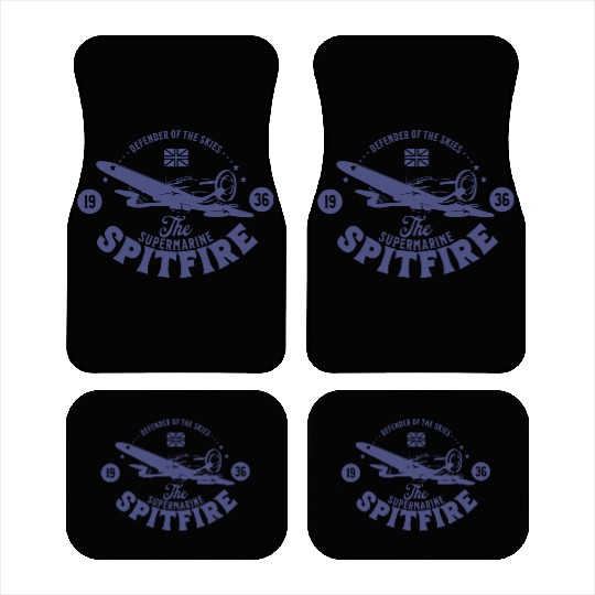 Spitfire - Defender of The Skies | WW2 Plane Car Mats