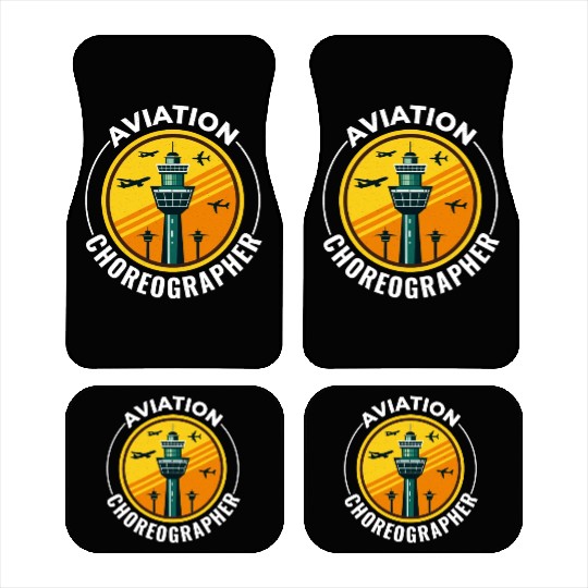Air Traffic Controller ATC Aviation Humor Airplane Car Mats
