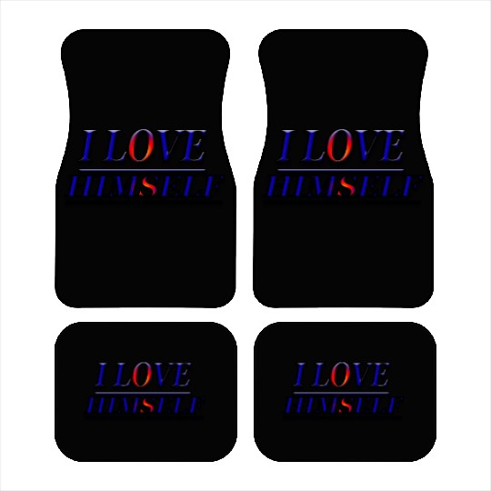 "Self-Love Swag: Embrace Your Unique Vibe" Car Mats