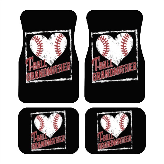 Baseball Grandma Grandmother Grandparents Day Car Mats