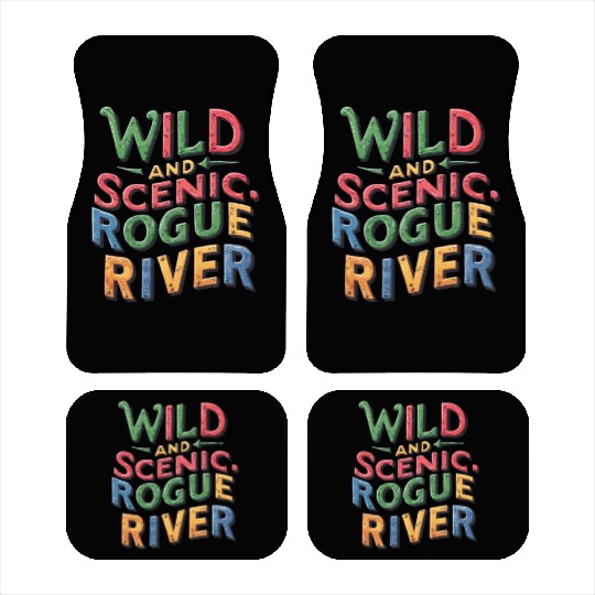 Wild and Scenic: Rogue River Car Mats