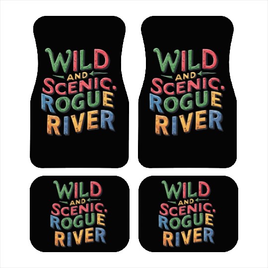 Wild and Scenic: Rogue River Car Mats