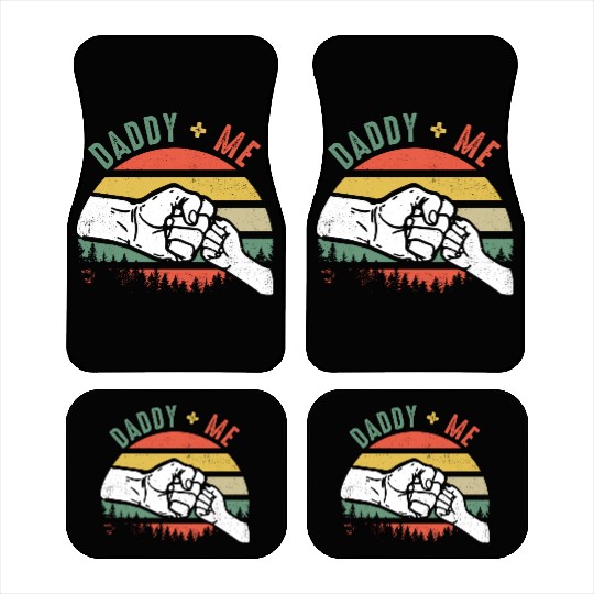 Love Daddy and Me Car Mats