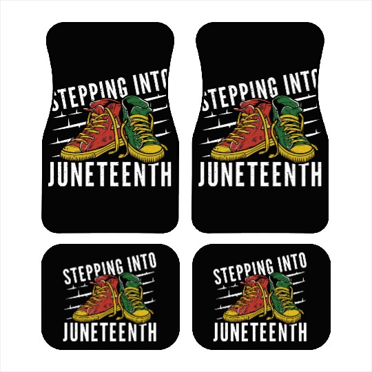 Stepping Into Juneteenth 2024 Afro American Car Mats