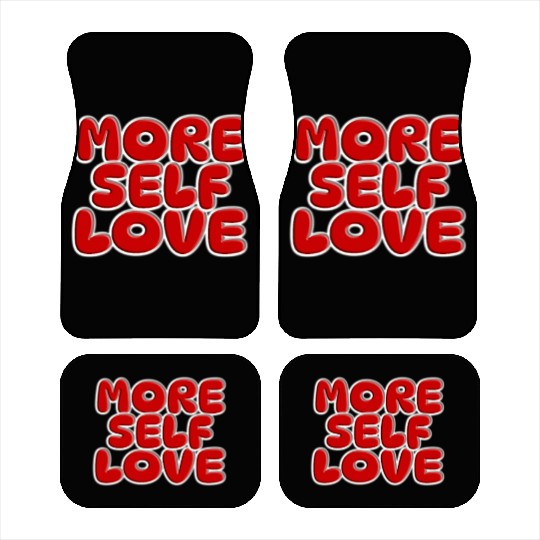 More self love Car Mats
