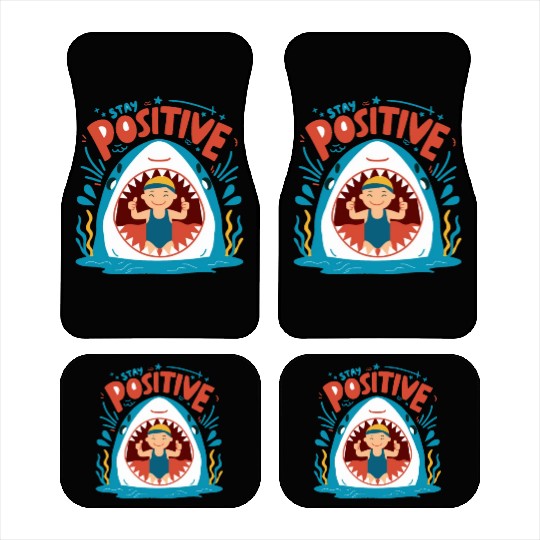 Stay Positive Car Mats