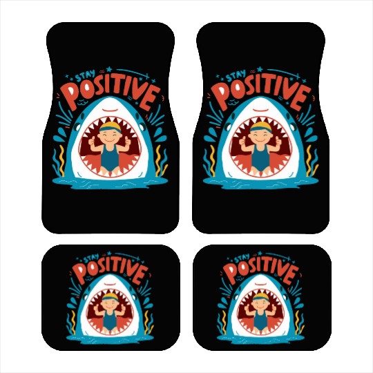 Stay Positive Car Mats