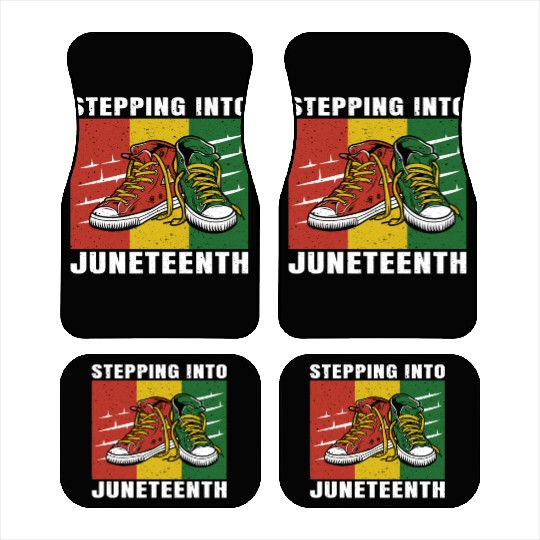 Stepping Into Juneteenth 2024 Afro American Car Mats