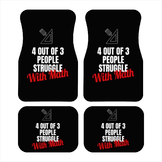 Teaching Best Teacher Lesson School Counselor Car Mats
