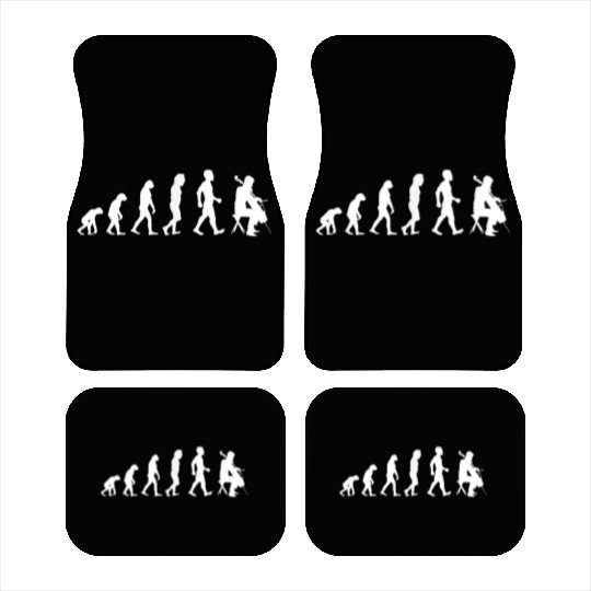 Evolution Cellist Funny Cello Car Mats