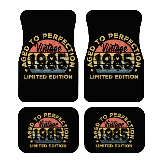 Aged to perfection 1985 Car Mats