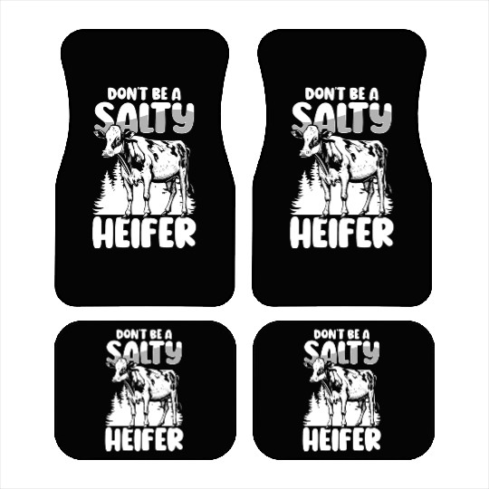 Cattle Dairy Farmer Animals Stable Car Mats