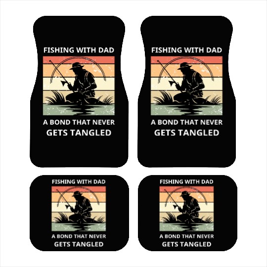 Fishing with Dad Car Mats