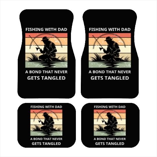 Fishing with Dad Car Mats