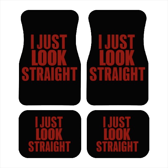 I Just Look Straight LGBT Gay Lesbian Pride Month Car Mats