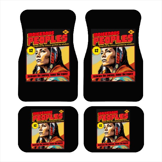 Indigenous Peoples Embrace The Journey Car Mats