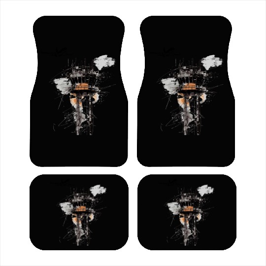 American Flag US, air traffic controller Car Mats