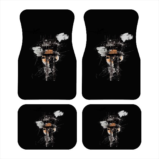 American Flag US, air traffic controller Car Mats