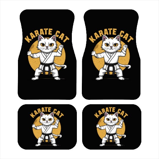 cat Brazilian jiu jitsu Car Mats