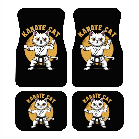cat Brazilian jiu jitsu Car Mats