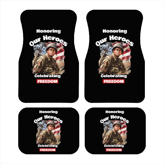 USA Army Veteran Car Mats