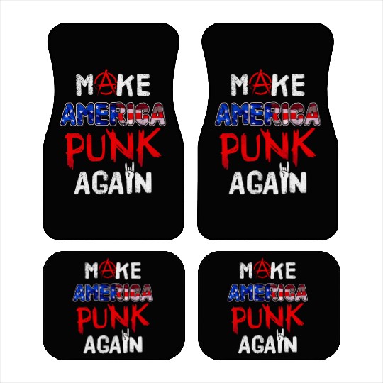 Make America punk again / US Punk Rock, Punks Car Mats