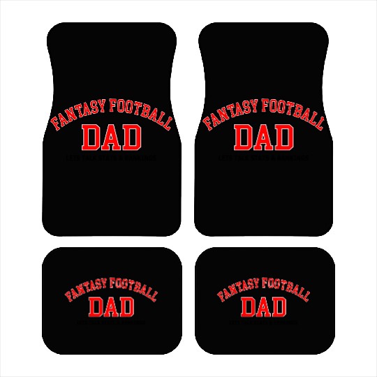 FANTASY FOOTBALL DAD Car Mats