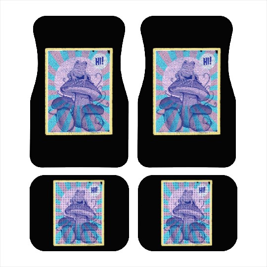 cottagecore clothing Aesthetic Mushroom Vintage Car Mats