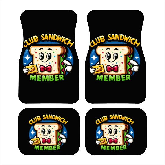 The Club Sandwich Member Car Mats