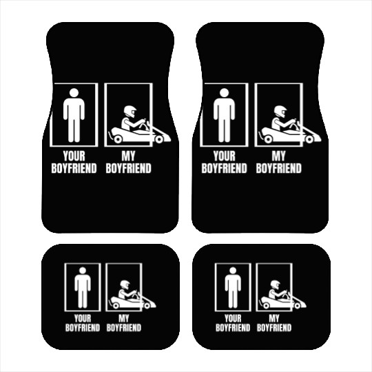 Go Karting Your Boyfriend My Boyfriend Funny Car Mats