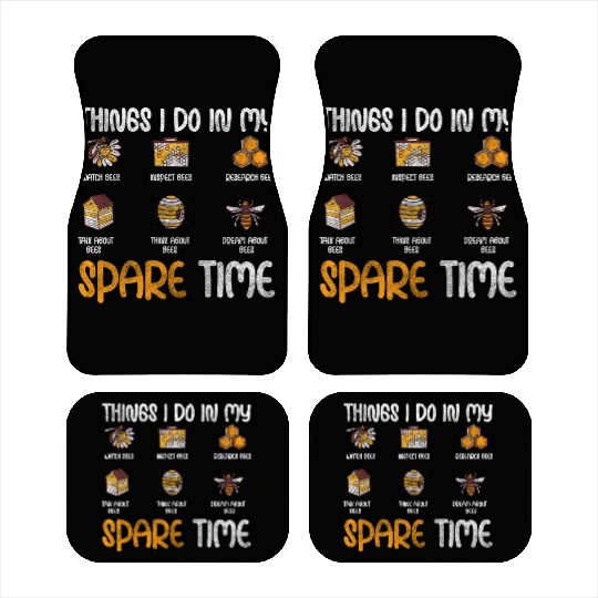 Honey Bee Bees Useful Summer Car Mats