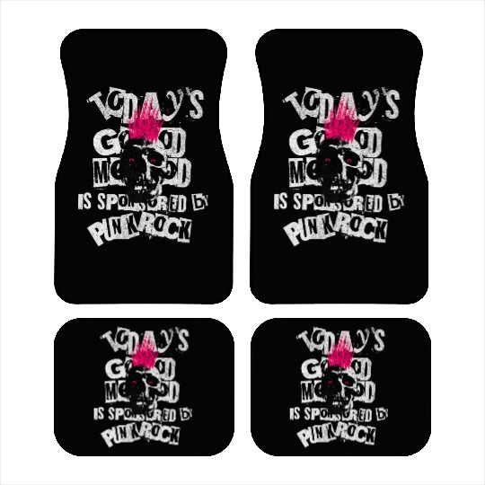 Vintage Punk Rock Premium Car Mats