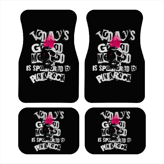 Vintage Punk Rock Premium Car Mats