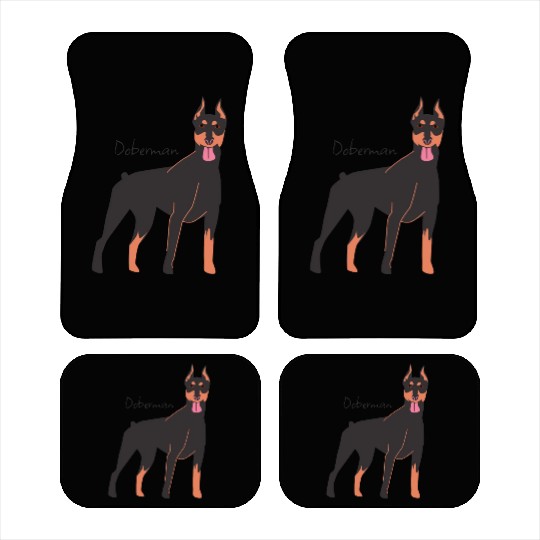 Doberman Car Mats