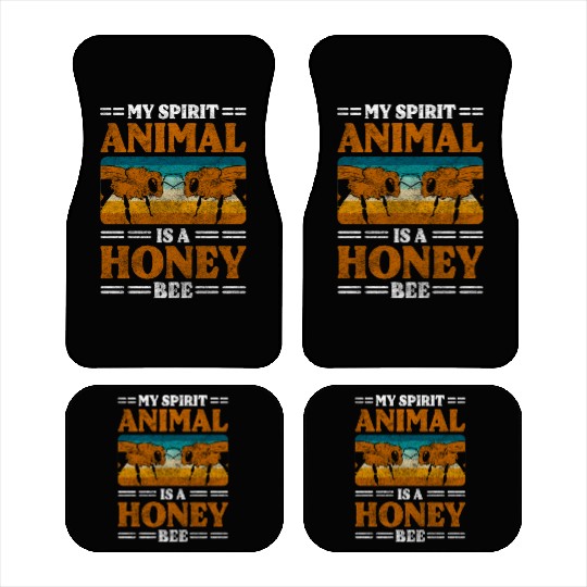 Honey Bee Nature Useful Beekeeper Car Mats