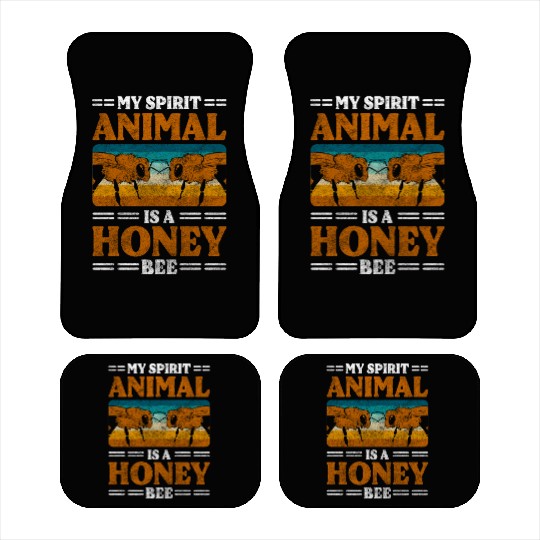 Honey Bee Nature Useful Beekeeper Car Mats