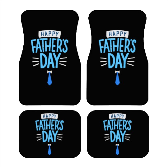 Happy Fathers Day Car Mats