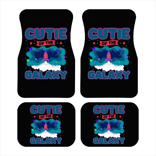 Galactically Sweet: "Cutie Of The Galaxy" Girls, Car Mats