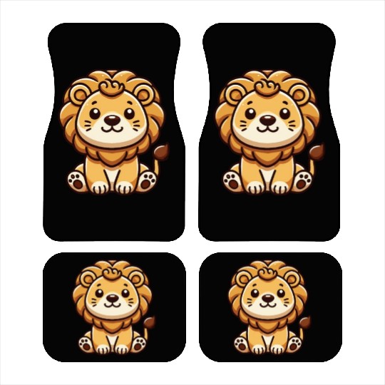 Lion Cute Animals For Kids Lion King Car Mats