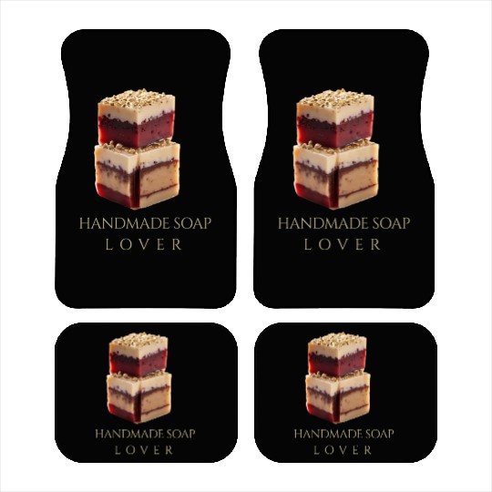 Handcrafted German chocolate cake Soap Car Mats