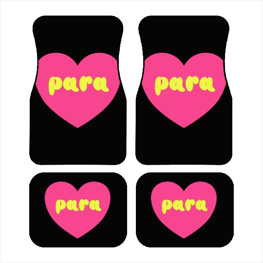 Para Paraprofessional Teacher Assistant Special Car Mats