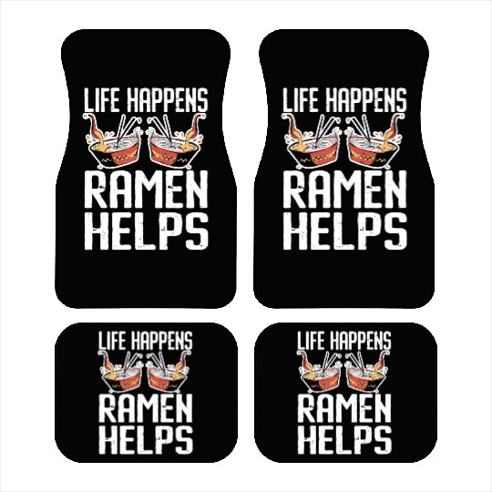 Ramen Lover Japanese Noodle Soup Ramen Car Mats