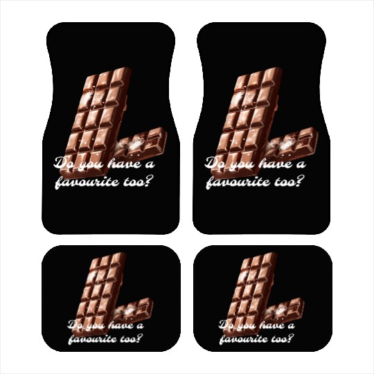 Love it chocolate Car Mats