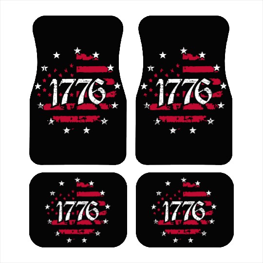 1776 Stars Car Mats