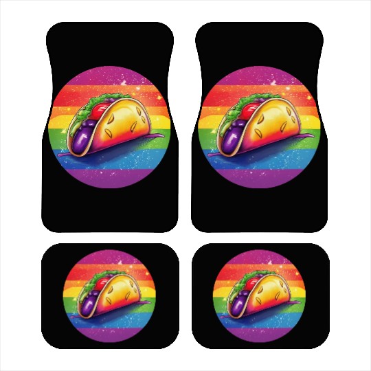 LGBTQ Taco Car Mats