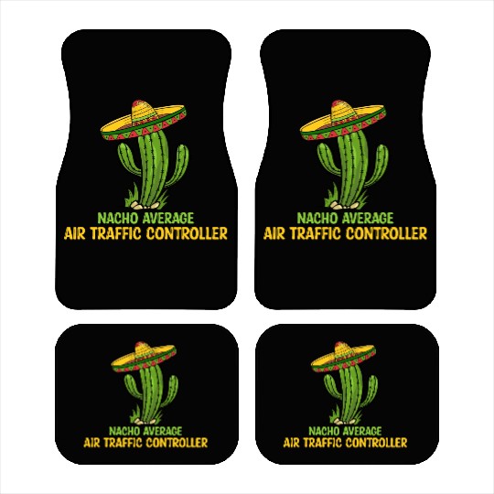 Nacho Average Air Traffic Controller Car Mats
