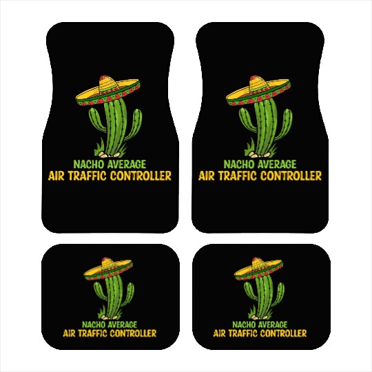 Nacho Average Air Traffic Controller Car Mats