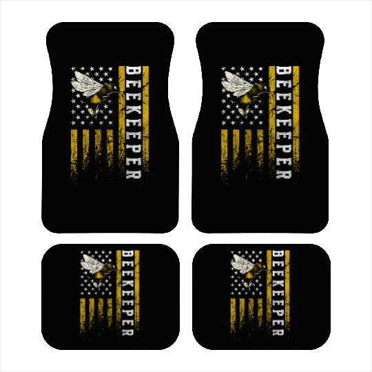 Beekeeper Nature Insects Car Mats